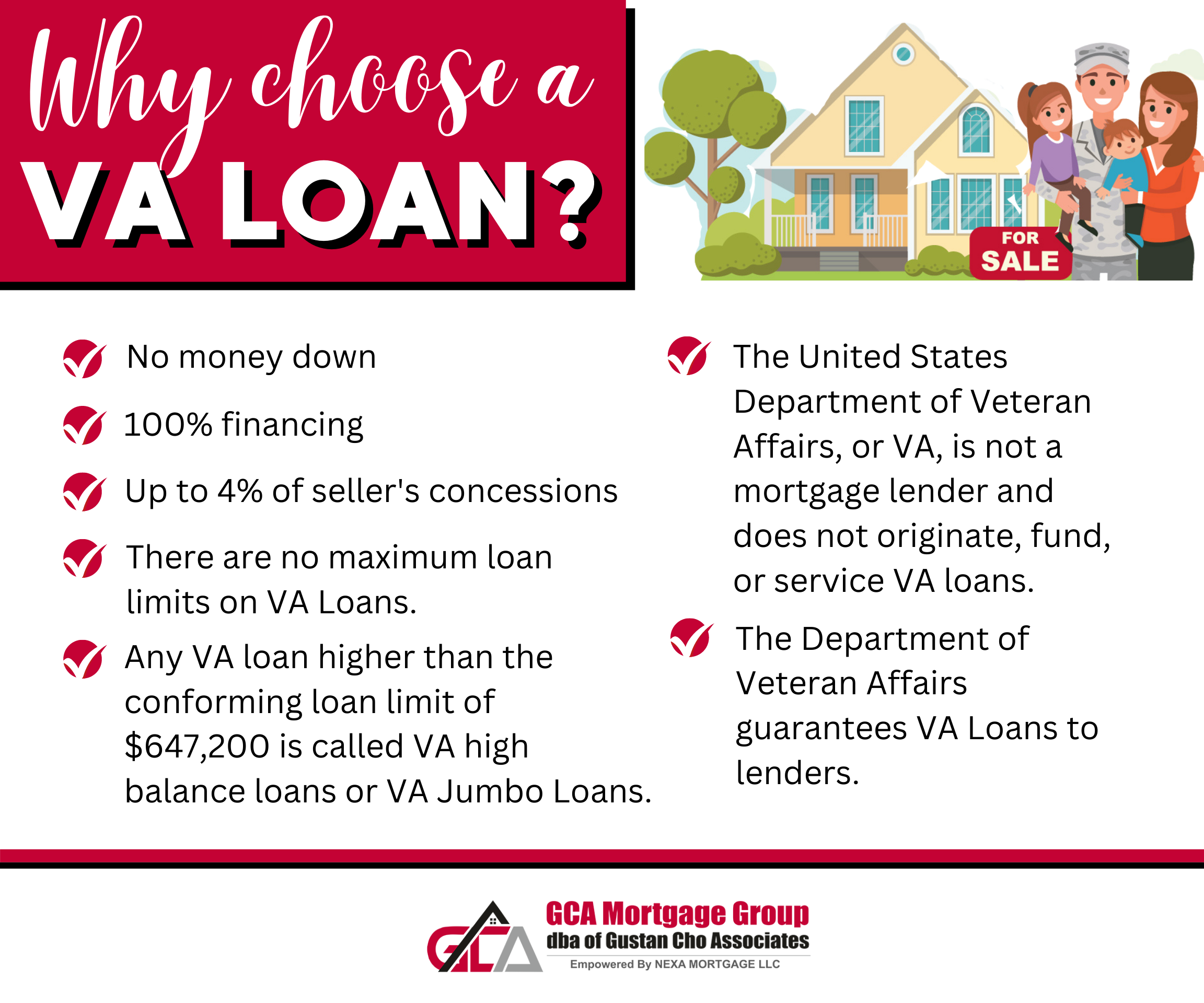 why choose a va loan 