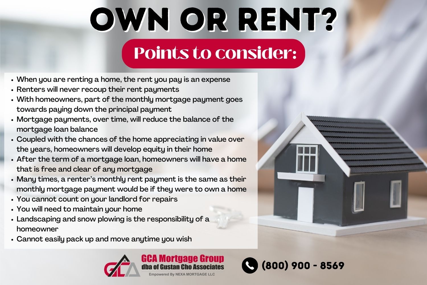 Own or Rent