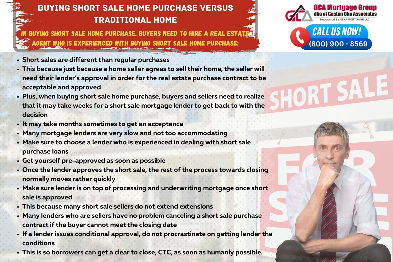 Buying Short Sale Home Purchase Versus Traditional Home