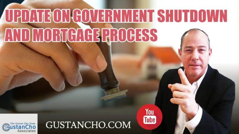 Update On Government Shutdown And Mortgage Process