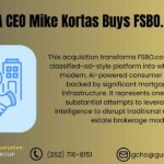 NEXA CEO Mike Kortas Buys FSBO.com