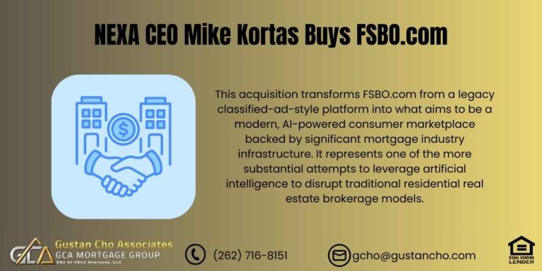 NEXA CEO Mike Kortas Buys FSBO.com