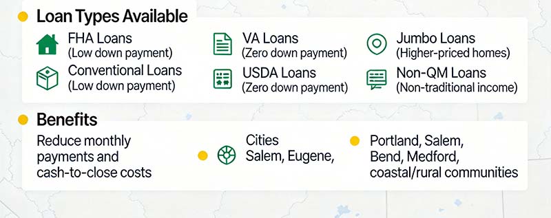 Oregon Mortgage Loans: What to Know for 2026 Buyers 2 Oregon Mortgage Loans